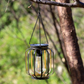 Vintage Metal Solar Lanterns 2PCS Upgraded Hanging Solar Lights Waterproof Outdoor Decorative Lights for Garden Yard Patio Pathway Solar Security Lights
