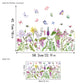 🌼 50% OFF! 🖼️ Colorful bouquet window sticker – LAST DAY – Self-adhesive, removable without residue & sun protection 🌸