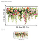 🌼 50% OFF! 🖼️ Colorful bouquet window sticker – LAST DAY – Self-adhesive, removable without residue & sun protection 🌸