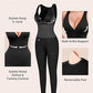 🎉Promotion 49% OFF💞Deep V Shapewear with Chest Support Breathable High-Waisted Tummy Control Jumpsuit