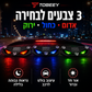 🚗🔆 פנס אזהרה לרכב המופעל על ידי אנרגיה סולארית - 50% הנחה! פנס סולארי, עמיד בפני מזג אוויר, הפעלה אוטומטית בחושך - לבטיחות רבה יותר בצד הדרך. 🔥🛡️