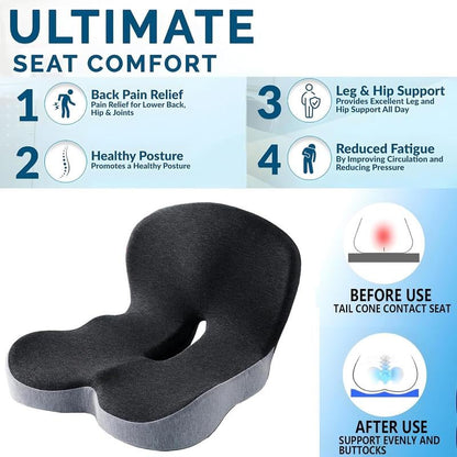 🎁Limited Sale 20% OFF🎁Non-Slip Memory Foam Seat