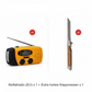 📻⚡【55% discount】Solar-powered emergency radio with power bank, weather alarm, USB, and 7-day battery life. Waterproof and robust for outdoor use/emergencies. 🌞🔋 Secure this unbeatable offer now!