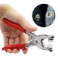 🔥100pcs Invisible Colored Metal Buckle & 1 Count Manual Pressure Pliers