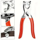 🔥100pcs Invisible Colored Metal Buckle & 1 Count Manual Pressure Pliers