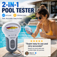 🏊‍♂️💧 בודק אלקטרוני ל-pH וכלור – מדידה מהירה ומדויקת! ⚡📊 שומר על בריכה נקייה, עור בריא וציוד עמיד. 🛡️ מונע חיידקים, גירויים ונזקים. בלי ניחושים – חוסך זמן, כסף וכימיקלים! ✅🏆
