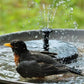 ✨Solar-powered floating fountain, suitable for miniature garden sprinklers, rock gardens, and outdoor ponds✨