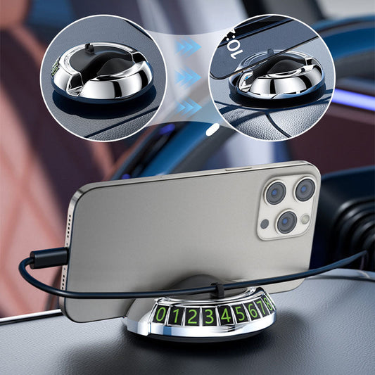 💥2026's hottest product! 360° rotating car phone holder + parking sign! ✨