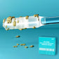 Reusable cotton swabs with adhesive tips for removing earwax