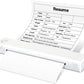 🏆Portable wireless printer, ideal for on the go, D810 Bluetooth thermal printer, supports US letter paper size 8.5 x 11 inches, including printers for tattoo studios and offices.