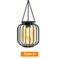 Vintage Metal Solar Lanterns 2PCS Upgraded Hanging Solar Lights Waterproof Outdoor Decorative Lights for Garden Yard Patio Pathway Solar Security Lights