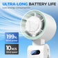 ❄️💨50% הנחה על מאוורר נייד כף יד עם מקרר קרח⚡🥶 מאוורר אישי עם התזת מים לספורט בחוץ, נסיעות וחדר כושר | נטען, 3 מהירויות, הקלה מיידית בקירור