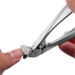 Stainless Steel Curved Nail Clipper – Ergonomic & Easy for Seniors
