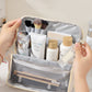 Stylish Handheld Partitioned Cosmetic Bag