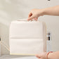 Stylish Handheld Partitioned Cosmetic Bag
