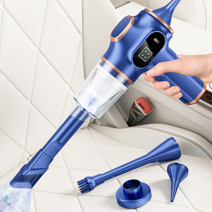 ✨🔥4 in 1 High Power Cordless Car Vacuum Cleaner🍃