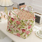 Portable Floral Fabric Storage Basket