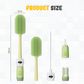 ✨4-in-1 Silicone Bottle Cleaning Brush with Long Handle