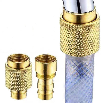 Copper adapter for water hose & Nozzle for high-pressure hose