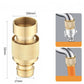 Copper adapter for water hose & Nozzle for high-pressure hose