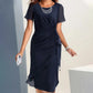 🔥Valentine's Day Sale-30% Off✨Elegant Fashion Solid Color Dress