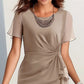 🔥Valentine's Day Sale-30% Off✨Elegant Fashion Solid Color Dress