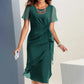 🔥Valentine's Day Sale-30% Off✨Elegant Fashion Solid Color Dress