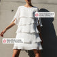 🎁 40% OFF! Women's Elegant Layered Ruffle Sleeve Dress – Effortless Style for Every Occasion 💃