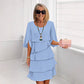 🎁 40% OFF! Women's Elegant Layered Ruffle Sleeve Dress – Effortless Style for Every Occasion 💃