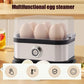 👩‍🍳 Multifunctional egg cooker with transparent lid