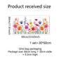 🌼 50% OFF! 🖼️ Colorful bouquet window sticker – LAST DAY – Self-adhesive, removable without residue & sun protection 🌸