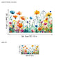 🌼 50% OFF! 🖼️ Colorful bouquet window sticker – LAST DAY – Self-adhesive, removable without residue & sun protection 🌸