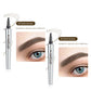 ✨Limited Time Offer✨3D Waterproof Microblading Eyebrow Pen 4 Fork Tip Tattoo Pencil