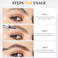 ✨Limited Time Offer✨3D Waterproof Microblading Eyebrow Pen 4 Fork Tip Tattoo Pencil