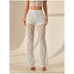 🥳2026 Hot Seller🥳💞 Sales exceeded 50,000! 💥👵👖 46% Off! High-waisted Lace Flared Pants—Elegant And Comfortable, Tummy-friendly Design, Elastic Waistband, Easy To Put On And Take Off. 🌸✨