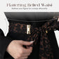 Women's Leopard Accent Blazer & Pants Set