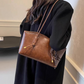 Women's Vintage PU Leather Shoulder Bag