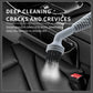 OveeDay Pressurized Handheld Multi-surface Natural Steam Cleaner with 12 Accessories - Multipurpose Steamer Ideal for Home Use