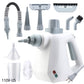 OveeDay Pressurized Handheld Multi-surface Natural Steam Cleaner with 12 Accessories - Multipurpose Steamer Ideal for Home Use