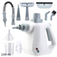 OveeDay Pressurized Handheld Multi-surface Natural Steam Cleaner with 12 Accessories - Multipurpose Steamer Ideal for Home Use