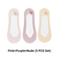 Women's Ultra-Invisible Sheer Mesh Low-Cut Boat Socks