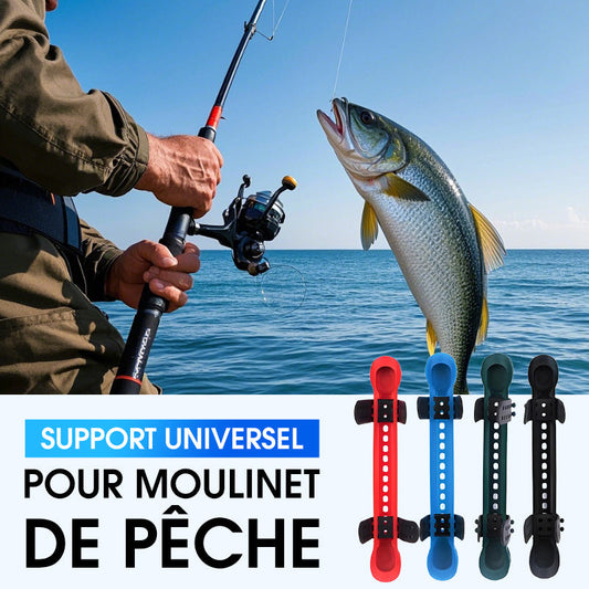 Universal fishing reel mount