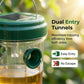 🐝☀️ מלכודת צרעות סולארית לפטיו ולגנים 🔋🌿 – יעילה, נטענת ועמידה בפני מזג אוויר – ללא כימיקלים, מכסה עד 500 מ"ר!