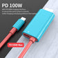 🎮 כבל מתאם USB-C ל-HDMI ל-Nintendo Switch | טעינת PD 100W ✨ | אורך 2 מטר 🔌
